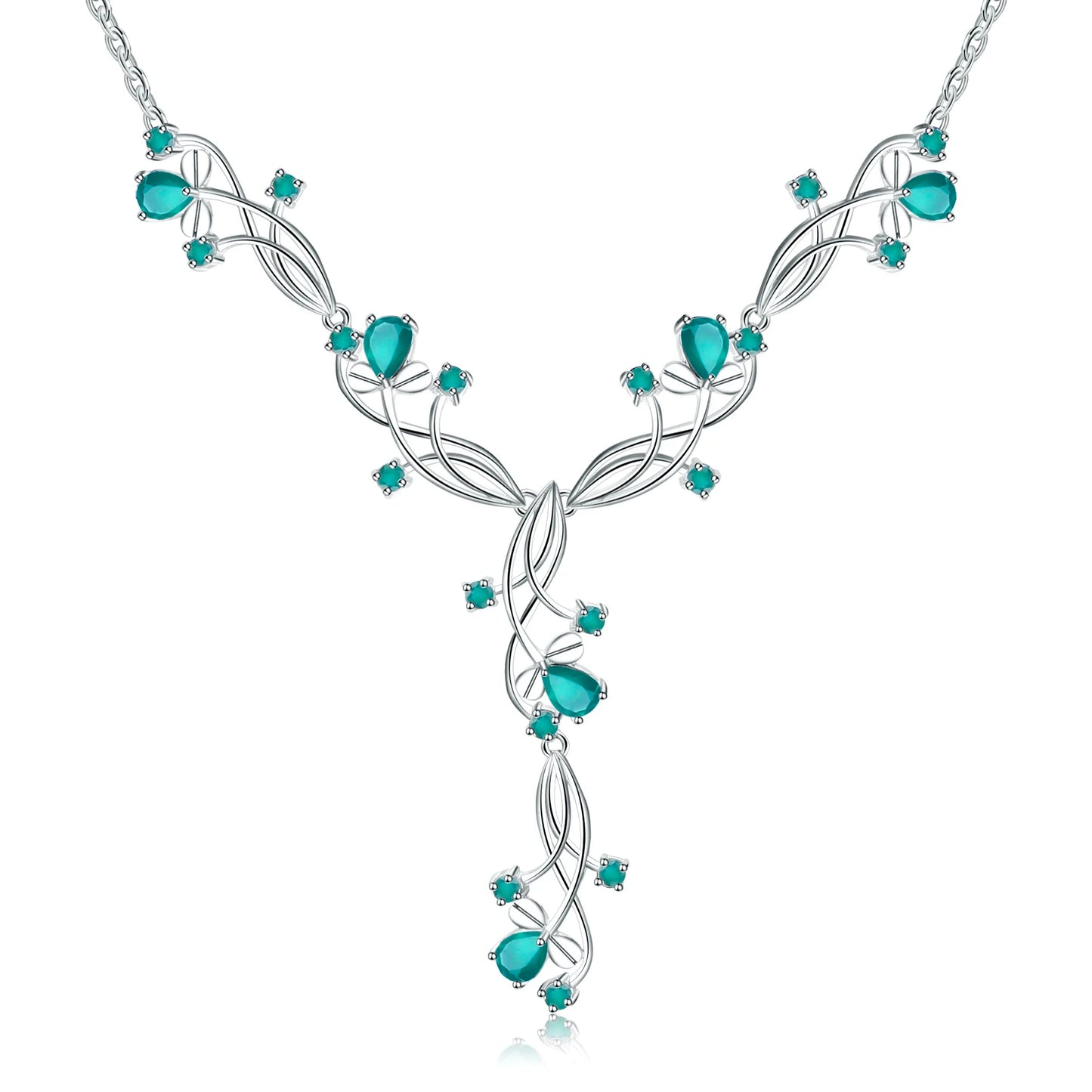 Petali di Verde - Necklace