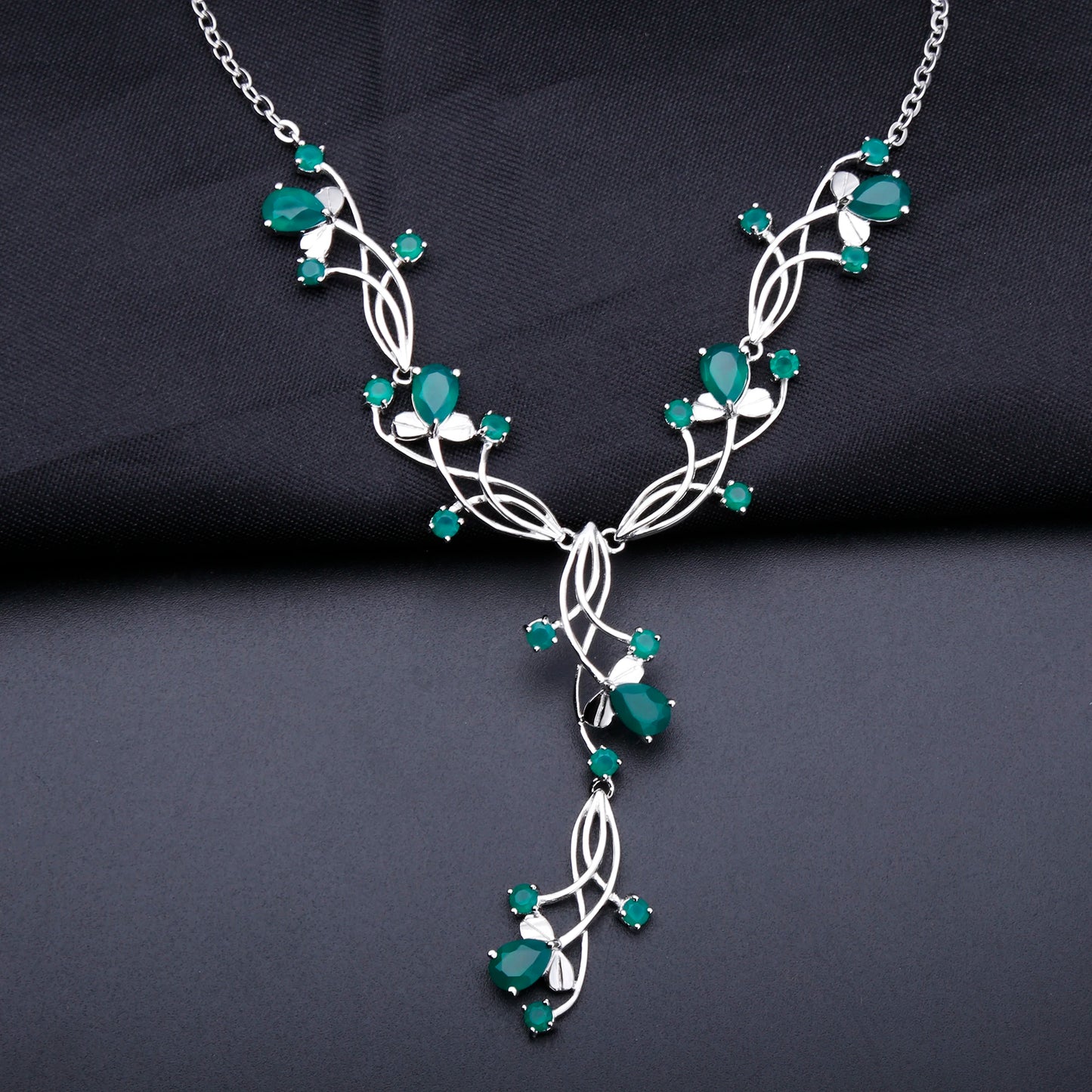 Petali di Verde - Necklace