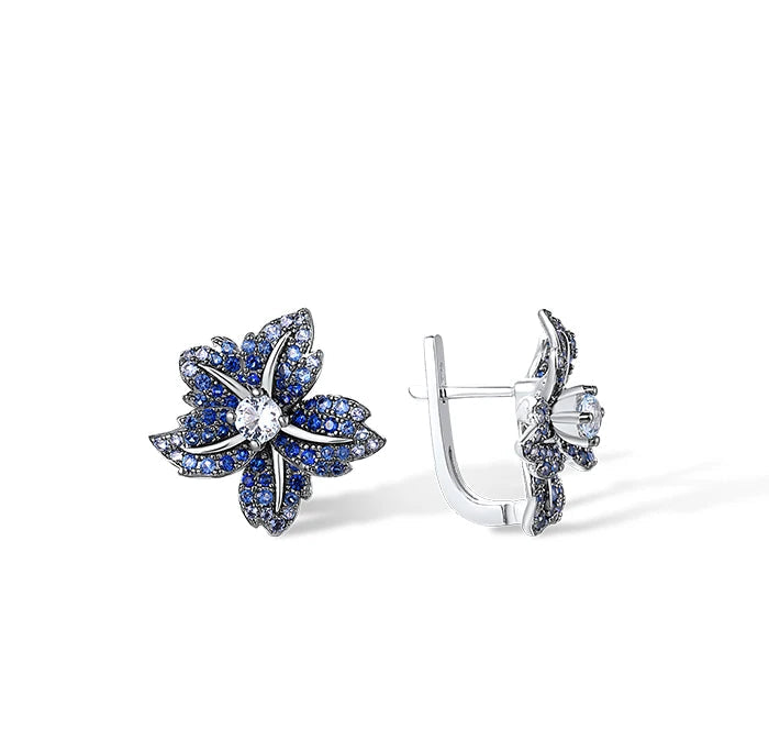 Giglio d'Argento - Stud Earrings