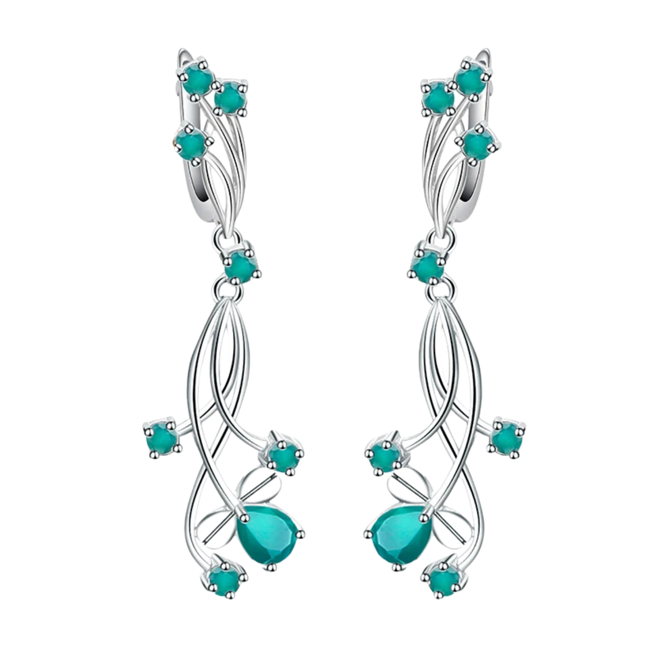 Petali di Verde - Earrings